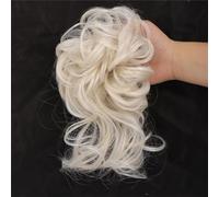 Chignon Riccio Disordinato Per Capelli Sintetici Da Donna Con Fascia Elastica Scrunchies Extension Updos Posticci Avvolgere Coda Di Cavallo AM41-60