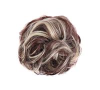 Chignon sintetico disordinato Hairpiece per le donne onda chignon coda di cavallo estensione dei capelli elastico in gomma Updo Scrunchies