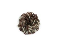 Chignon Sintetico Per Capelli Chignon Fascia Per Capelli Ricci Disordinati Elastico Scrunchy Pezzi Di Capelli Finti Per Le Donne Forcine Parrucca Di Estensione Marrone Nero Q5-6AH613