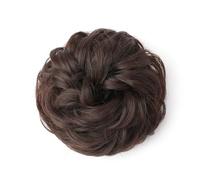 Chignon spettinato, chignon riccio ondulato, chignon sintetico, coda di cavallo, extension for capelli, chignon spesso, for donne(Y)