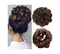 Chignon Spettinato per Donna 1 confezione da pezzo sintetico disordinato panino capelli estensioni dei ondulati spessi coda di cavallo accessori for for le donne fasce for Chignon Spettinato(03)
