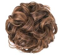 Chignon Spettinato per Donna 1pc Disordinato Bun Fetta di Capelli Sintetici Ricci Chignon Coda Cavallo Estensioni Dei Elastico Bungee Legami for L'uso Quotidiano Chignon Spettinato(6AH27)