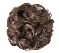 Chignon Spettinato per Donna 1pc Disordinato Bun Fetta di Capelli Sintetici Ricci Chignon Coda Cavallo Estensioni Dei Elastico Bungee Legami for L'uso Quotidiano Chignon Spettinato(2)