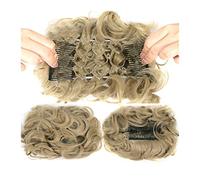 Chignon Spettinato per Donna Chignon disordinato for parrucche sintetiche, pettine for capelli elasticizzato facile, estensioni della coda di cavallo for le donne, con coulisse Chignon Spettinato(11)