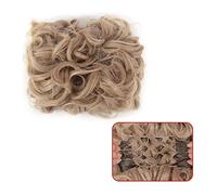 Chignon Spettinato per Donna Chignon disordinato Pezzi di capelli sintetico Coda cavallo Allungamento Parrucca riccia a pettine for accessori for da donna Chignon Spettinato(13)