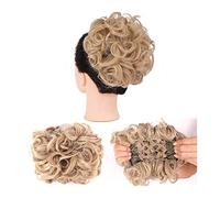 Chignon Spettinato per Donna Extension for capelli ricci disordinati con parrucche for pettini elastici facili da allungare nelle estensioni dei a coda di cavallo for le donne Chignon Spettinato(02)