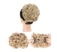 Chignon Spettinato per Donna Extension for capelli ricci disordinati con parrucche for pettini elastici facili da allungare nelle estensioni dei a coda di cavallo for le donne Chignon Spettinato(05)