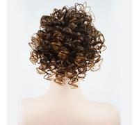Chignon Spettinato per Donna Parrucca alla moda da donna Panino for capelli ricci soffici Pettine for corti Testa a sfera Coda di cavallo Estensione dei for sintetici Chignon Spettinato(10)