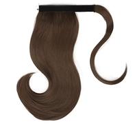 Chignon Spettinato per Donna Pettine for capelli a coda di cavallo avvolgente sintetico elasticizzato da 18 pollici Estensioni for lisci a Panino for for donna Chignon Spettinato(8)