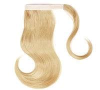 Chignon Spettinato per Donna Pettine for capelli a coda di cavallo avvolgente sintetico elasticizzato da 18 pollici Estensioni for lisci a Panino for for donna Chignon Spettinato(25)