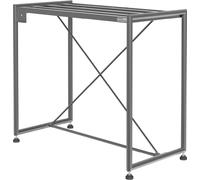 Chihiros Mobiletto Metallico 90x45 cm - Grigio Acciaio - 1 pz.