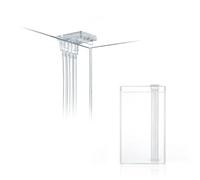 Chihiros - Supporto per tubo dosatore con tubo, supporto per tubo per acquario, supporto per tubo trasparente per acquari, supporto morbido per acquario, supporto per tubo facile da usare per pompa