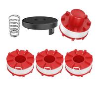 CHIHOLEN Bobina di filo compatibile con Einhell 3405096, bobina di filo di ricambio per Einhell GE-CT 36/30 LI E SOLO, AGILLO 18/200, Ø2 mm,8 m (4 bobina+1 tappo+1 molla)