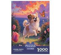 Chihuahua 1000 Pezzi Intrattenimento Creativo Multicolore Cute Pets Regalo Giocattolo Colorato Per La Famiglia Per Adulti E Bambini Da 12 Anni Puzzle 38x26cm/1000pcs