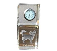 Chihuahua a pelo corto cane con orologio al quarzo Art-Dog