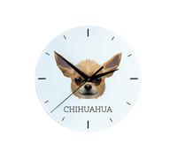 Chihuahua A Pelo Corto Orologio Geometrico Art-Dog