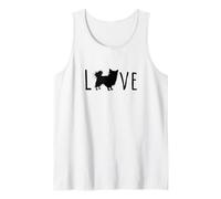 Chihuahua a Pelo Lungo - Cane Mamma papà Pet Canotta