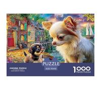 Chihuahua ArtFormidable 1000-Piece Jigsaw Puzzles for Adults An Odyssey of Impossible, Hard, And Difficult Challenging Puzzle Educational Games - The Ultimate Gift for Dedicated Adult And Teen Puzzle