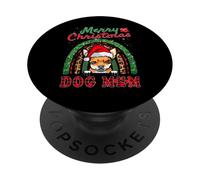 Chihuahua Babbo Natale Mamma Boho Arcobaleno Natale Natale PopSockets PopGrip Adesivo