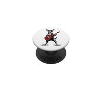 Chihuahua Che Suona La Chitarra PopSockets PopGrip Adesivo
