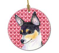 Chihuahua Ciondoli Natalizi Con Cordino Ornamento In Ceramica Natalizia Ceramica Christmas Party Bomboniere