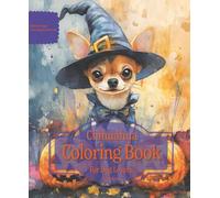 Chihuahua Coloring Book For Dog Lovers Fall Edition: Beloved Dogs Coloring Book Serise