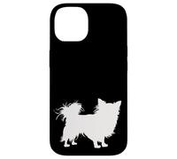 Chihuahua dai capelli lunghi - amore carino cane mamma papà Custodia per iPhone 14