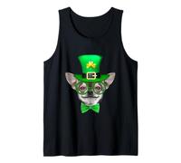 Chihuahua Dog Leprechaun St Patricks Day Funny Dog Lover Canotta