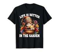 Chihuahua Grandpa Life Is Better In The Garden For Dog Dad Maglietta