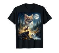Chihuahua Howling to The Moon Funny Dog Meme Maglietta