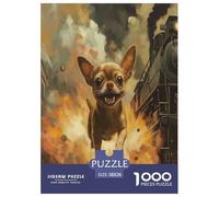 Chihuahua Jigsaw Puzzle Impossibili 1000 Pezzi Decorazione Per La Casa. Giochi Rilassamento E Intelligence Per Adulti E Bambini Da 12 Anni 38x26cm/1000pcs