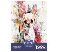 Chihuahua Jigsaw Puzzle Impossibili 1000 Pezzi Decorazione Per La Casa. Giochi Rilassamento E Intelligence Per Adulti E Ragazzi Da 14 Anni 38x26cm/1000pcs