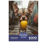 Chihuahua Jigsaw Puzzle Impossible 1000 Pezzi Decorazione Per La Casa. Giochi Rilassamento E Intelligence Per Adulti E Bambini Da 12 Anni 70x50cm/1000pcs