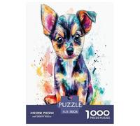 Chihuahua Jigsaw Puzzle Impossible 1000 Pezzi Decorazione Per La Casa. Giochi Rilassamento E Intelligence Per Adulti E Ragazzi Da 14 Anni 38x26cm/1000pcs