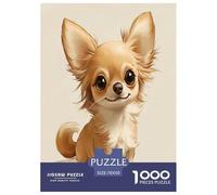 Chihuahua Jigsaw Puzzle Impossible 1000 Pezzi Decorazione Per La Casa. Rilassamento E Intelligence Per Adulti E Bambini Da 12 Anni 70x50cm/1000pcs
