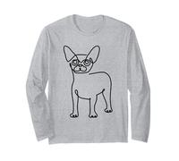 Chihuahua Line Minimal Maglia a Manica
