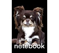 Chihuahua Long Hair Notebook: Chihuahua Composition Notebook 120 College Ruled Lined Pages 6x9 Chiwawa Gift Book for Women Mom Mommy Girl Men Dad Daddy Dog Lover