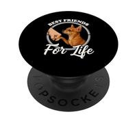 Chihuahua Lover Design Cane Chihuahua Rosso PopSockets PopGrip Adesivo