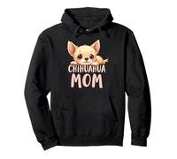 Chihuahua mamma cane chihuahua mamma cucciolo carino Felpa con Cappuccio
