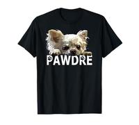 Chihuahua Papà Il Cane Padre Chiwawa Capelli Lunghi Amante dei Cani Maglietta