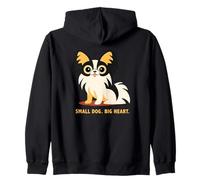 Chihuahua Piccolo Cane Grande Cuore Felpa con Cappuccio