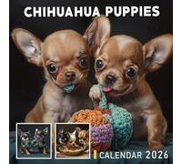 Chihuahua Puppies Calendar 2026: Pocket-Sized Pals Bringing Joy Every Month