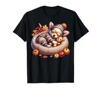 Chihuahua Puppy for Chihuahua Mom Fall Vibes for Cozy Season Maglietta