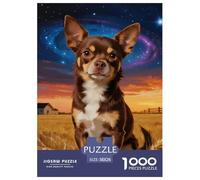 Chihuahua Puzzle 1000 Pezzi Classico Per Adulti E Bambini Dai 12 Anni,Cute Pets, Intrattenimento Creativo Regalo Creativo Per Il Relax Per Uomini E Donne 38x26cm/1000pcs