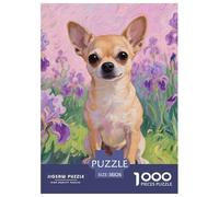 Chihuahua Puzzle 1000 Pezzi Immagine Dipinta Pet Dog Intrattenimento Creativo Idea Regalo Uomo E Donna A Partire Dai 12 Anni38x26cm/1000pcs