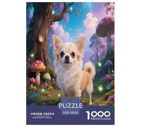 Chihuahua Puzzle 1000 Pezzi Intrattenimento Creativo Multicolore Cute Pets Regalo Giocattolo Colorato Per La Famiglia Per Adulti E Bambini Da 12 Anni Puzzle 70x50cm/1000pcs