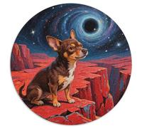 Chihuahua Puzzle 1000 Pezzi Per Adulti Cute Pet Dog Puzzle Impegnativo E Difficile Per Straordinario Puzzle Per Gioco Familiare Regalo Per Amore E Amico Decorazione Della Famiglia 1000pcs (67.5x67.5cm