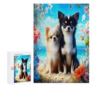 Chihuahua Puzzle 300 Pezzi Per Lui Amici E Colleghi Cute Dog Pet Rompicapo Sfida Impossibile Giochi Da Tavolo Serate in Gruppo Regalo Natale 2025 300 PCS