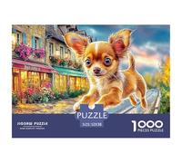 Chihuahua Puzzle Di Ispirazione Museale Per La Famiglia - 1000 Pezzi Con Stampe Puzzle Di Elevata Qualità Artistica - Il Regalo Per Eccellenza Per Un Pubblico 14+ 52x38cm/1000pcs