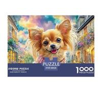 Chihuahua Puzzle Di Ispirazione Museale Per La Famiglia - 1000 Pezzi Con Stampe Puzzle Di Elevata Qualità Artistica - Il Regalo Per Eccellenza Per Un Pubblico 14+ 38x26cm/1000pcs